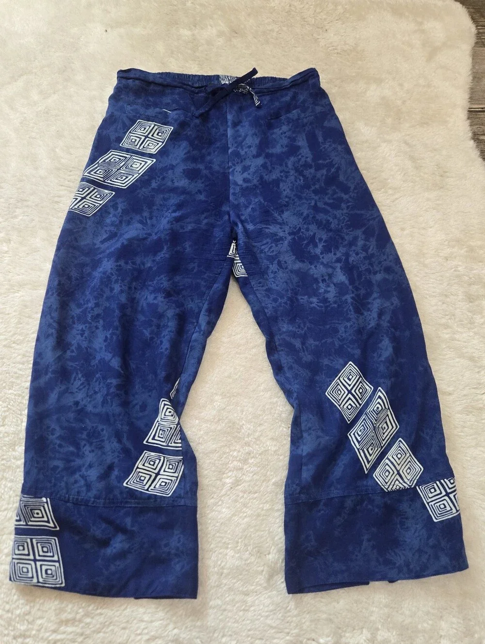 Willy Clothing 3-Piece Blue Aidre Kampala Matching Coordinating Set, S/M